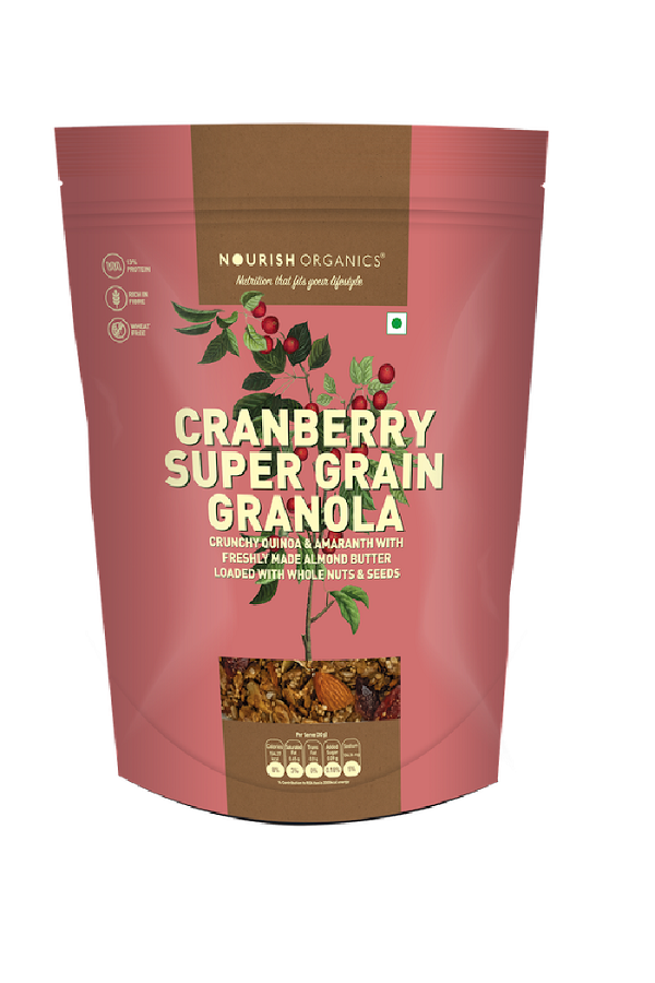 Cranberry Super Grain Granola